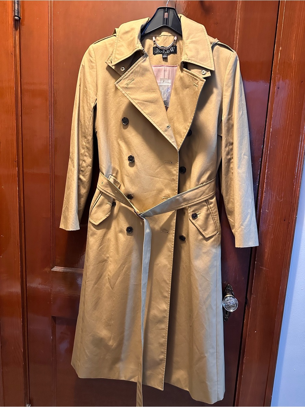 J.Crew trench coat NWT